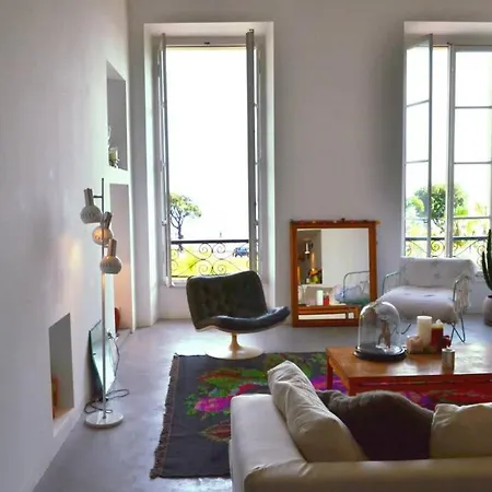 06j - Superb Duplex Loft With Ac - Sea View Apartment Nice